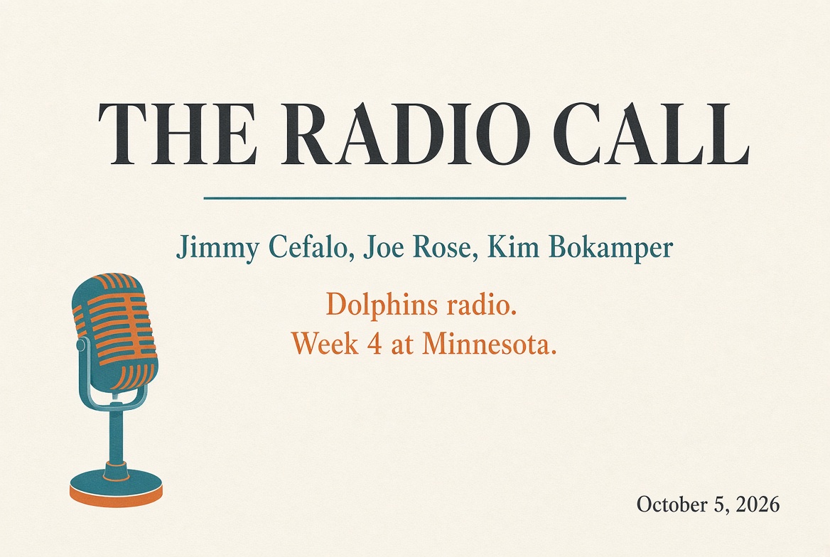 The Radio Call. Jimmy, Joe, and Kim.