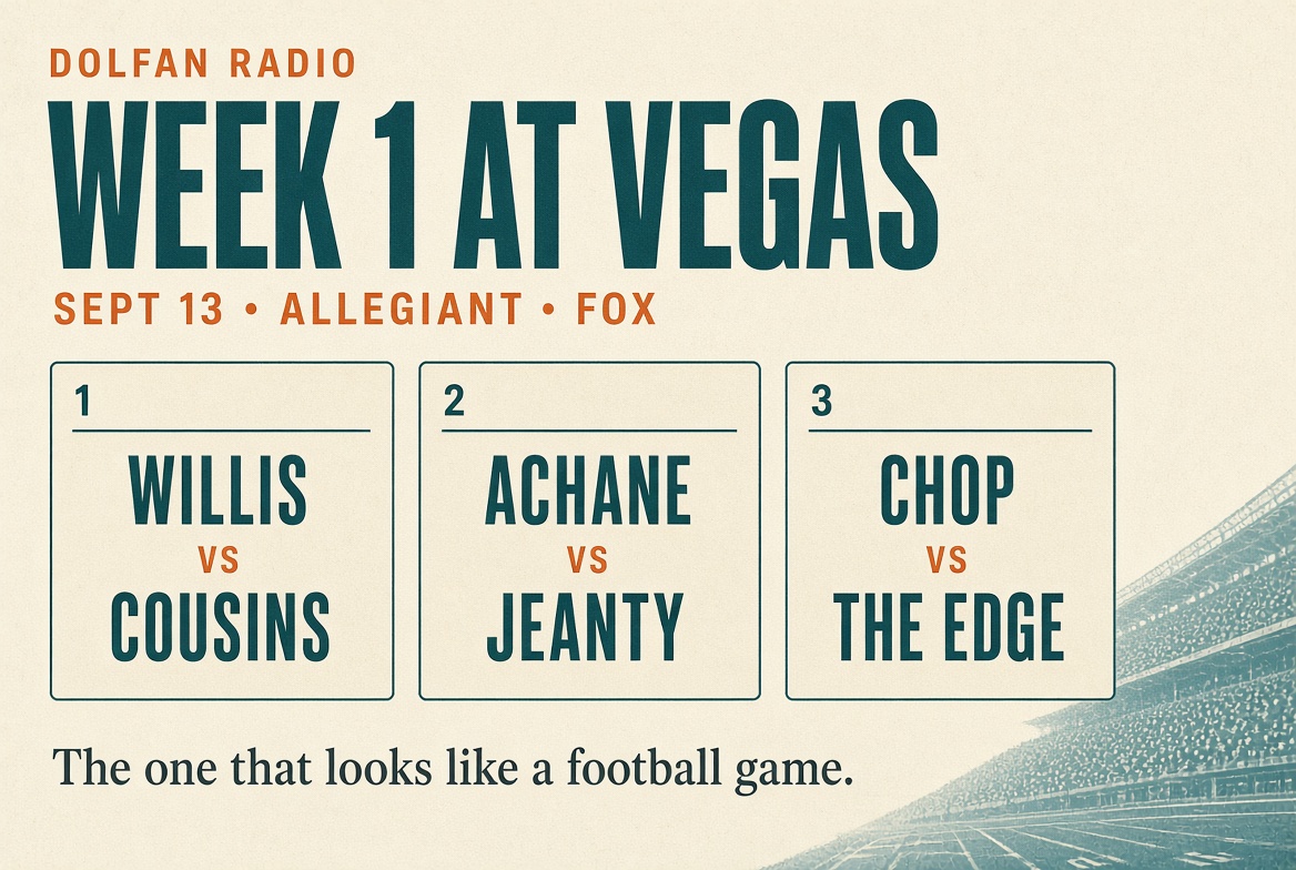 Week 1 at Las Vegas